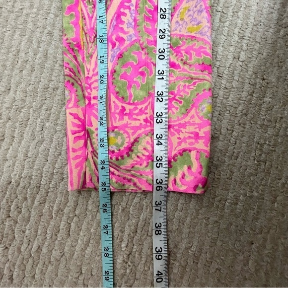 Ralph Lauren Black Label Paisley Print Silk Trousers - Picture 12 of 15